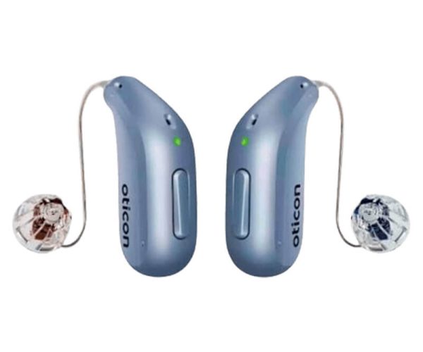 Receiver-In-Canal (RIC) | Available in:
Rechargeable for those who want a charge-and-go lifestyle